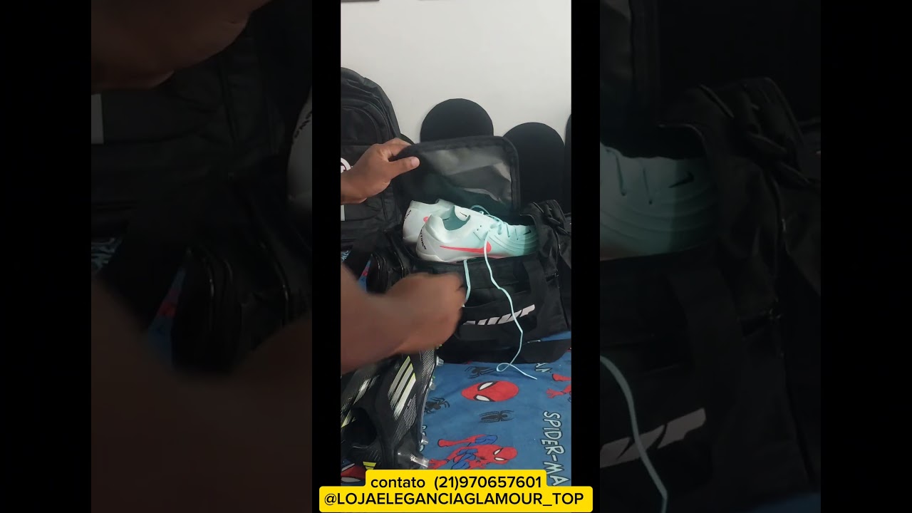 Quando fico em dúvida qual chuteira usar 😎🤔🤩 