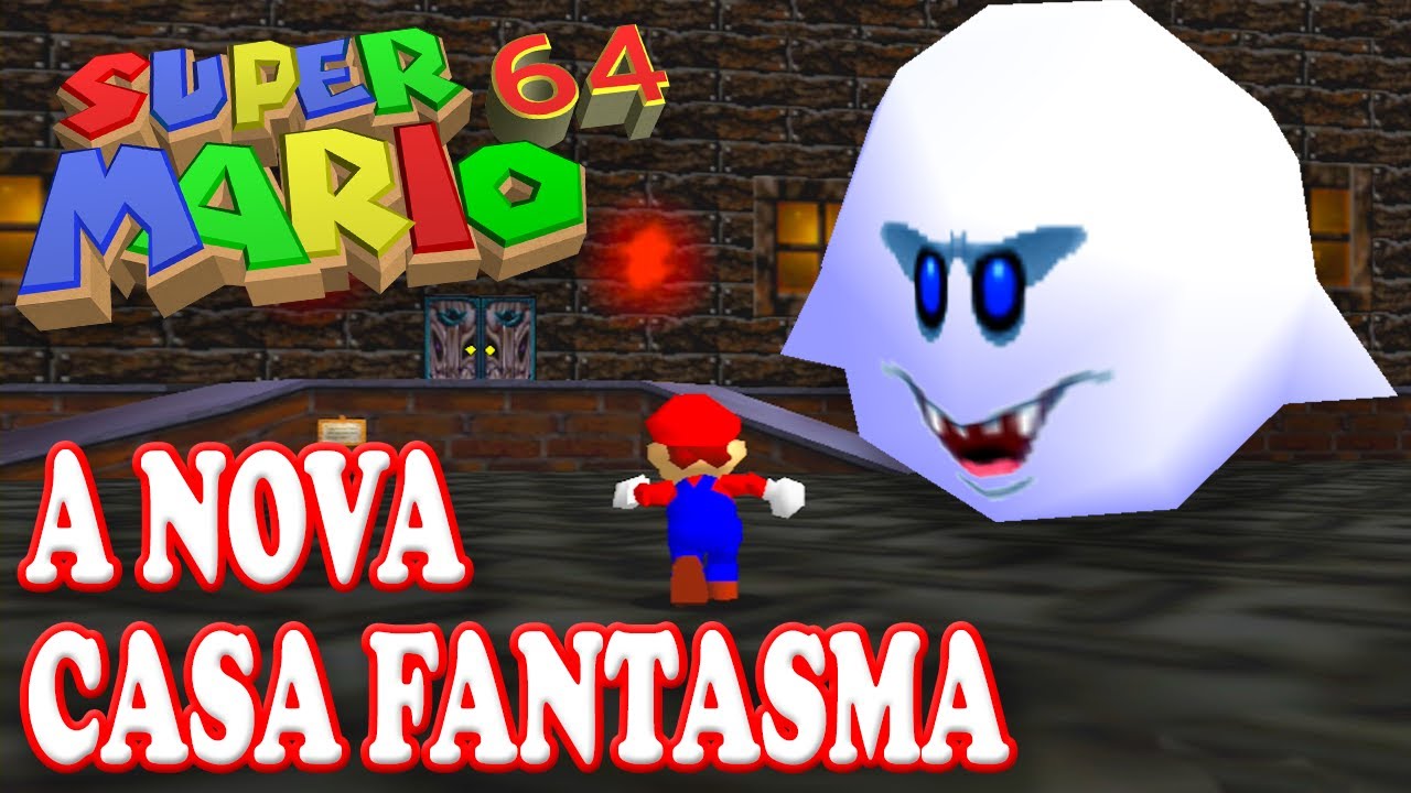 Perdido na Mansão Fantasma - Super Mario 64 #07