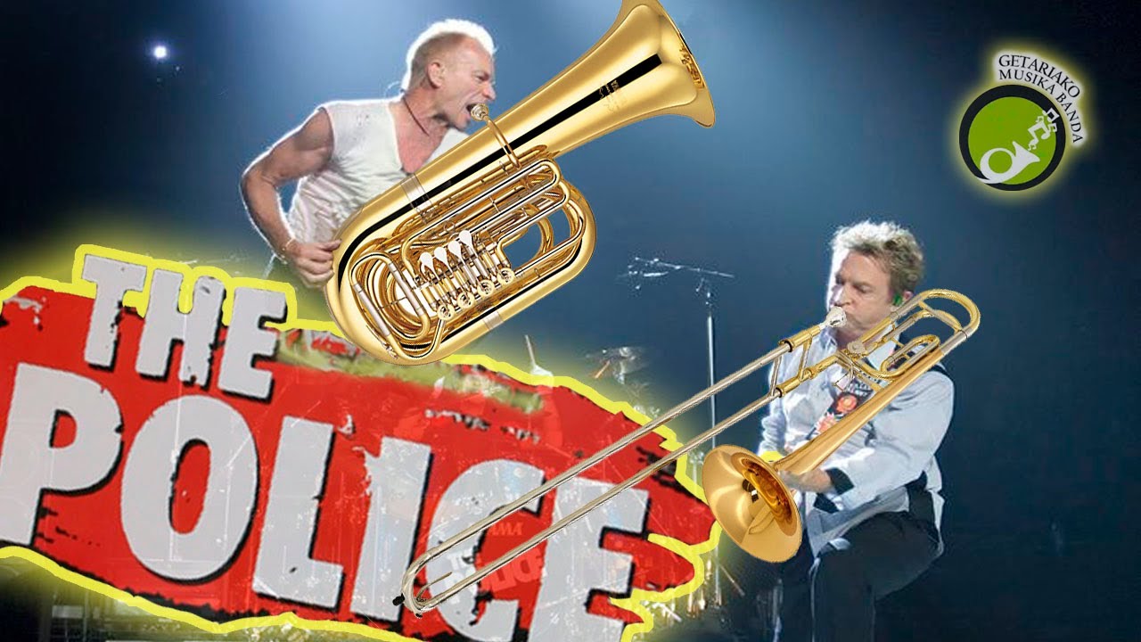 The Police (mold: Joseba Aparicio) - Getariako Musika Banda