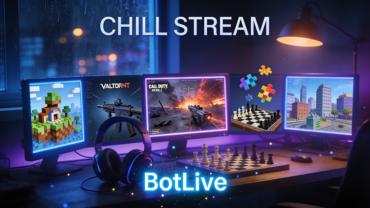 LATE NIGHT CHILL GAMING 🎮 TRYING DIFFERENT GAMES LIVE