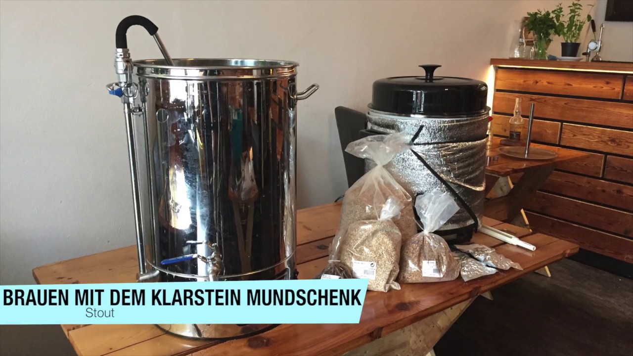 Homebrewing Stout mit dem Klarstein Mundschenk #4, Brew Monk, lets brew, Bier selbst brauen