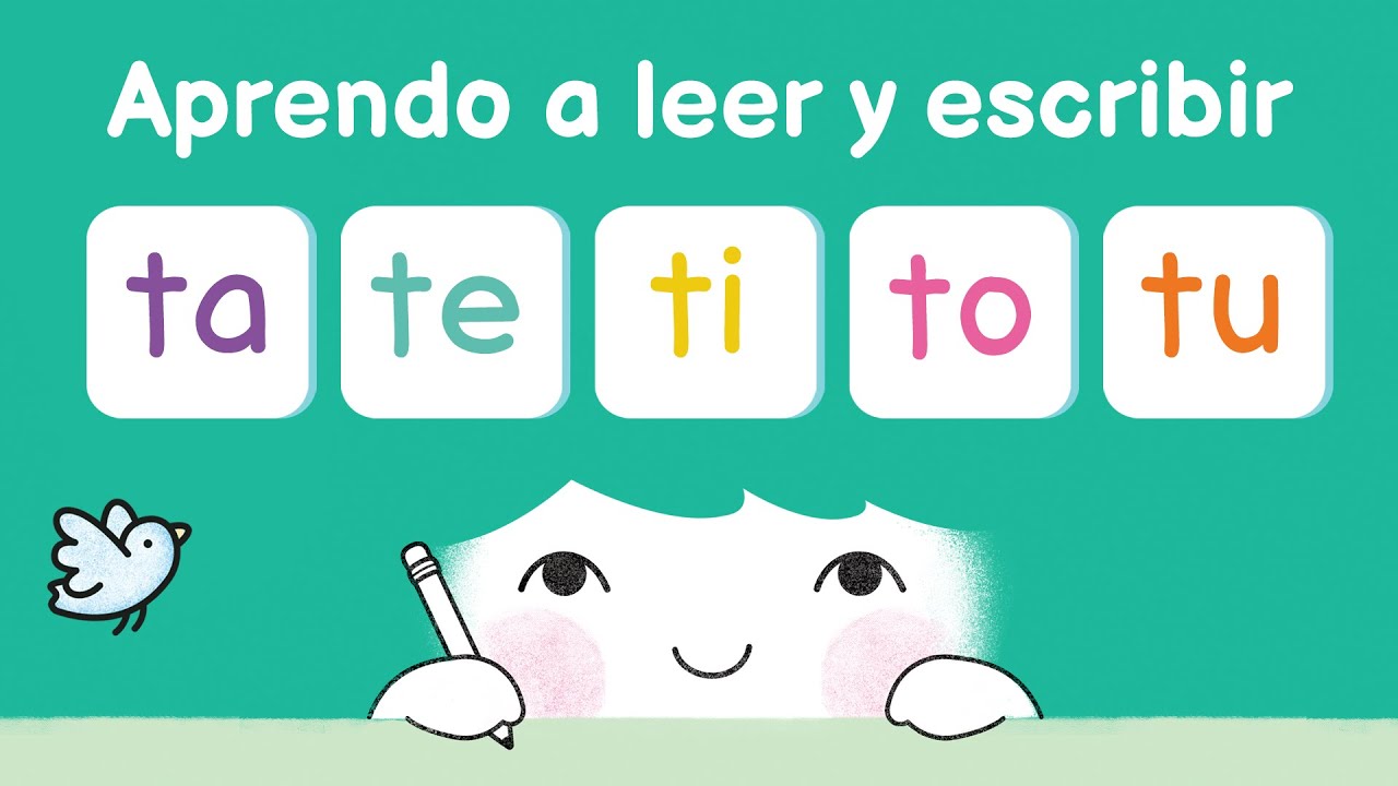 Aprender a leer las sílabas  ta te ti to tu