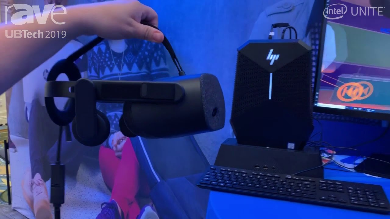UB Tech 2019: HP Showcases Its ZVR Backpack and Reverb Headmounted Display