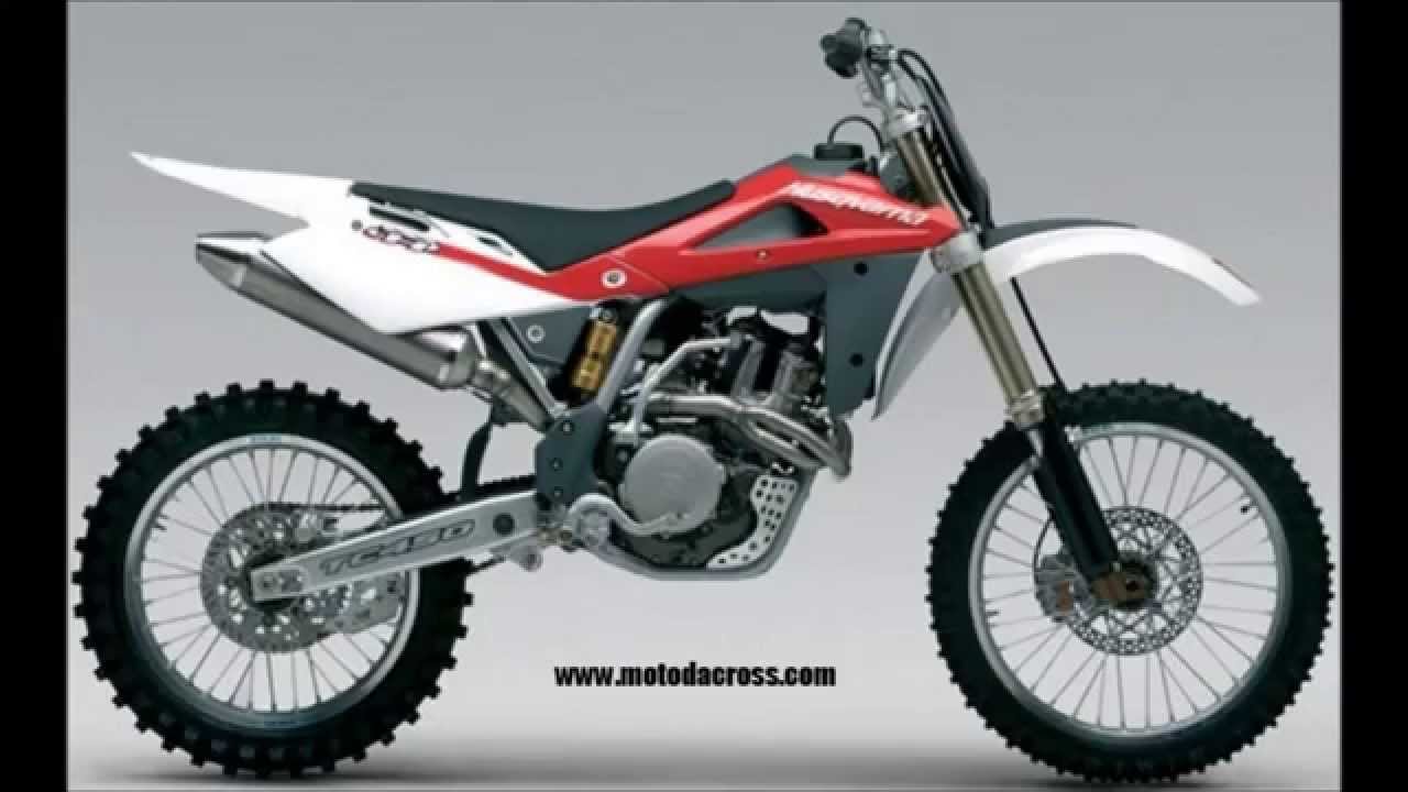 Evolution of Husqvarna tc-fc 450 from 1983 to 2014.