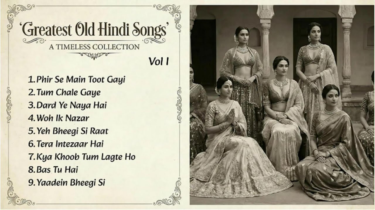 Greatest Old Hindi Songs Playlist Vol 1 | Best Romantic Bollywood Songs