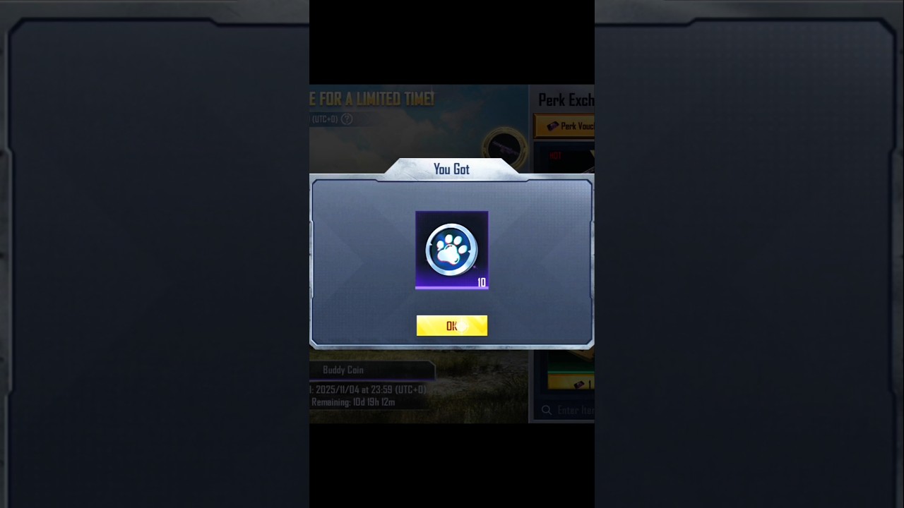 🎁 Free Buddy Coins Trick | 30 Perk Vouchers Ka Magic 😎