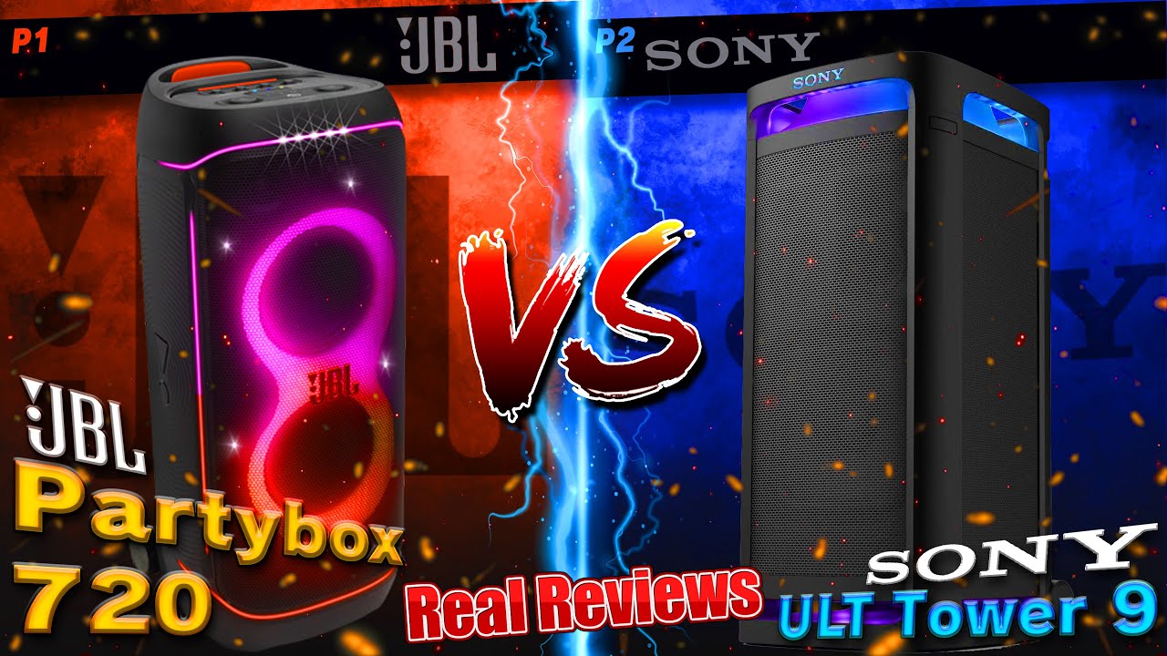 Сравнение Sony ULT Tower 9 и JBL Partybox 720