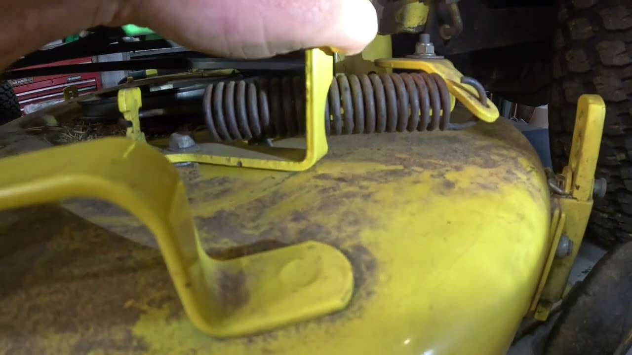 John Deere STX30 Blade Belt Routing Diagram