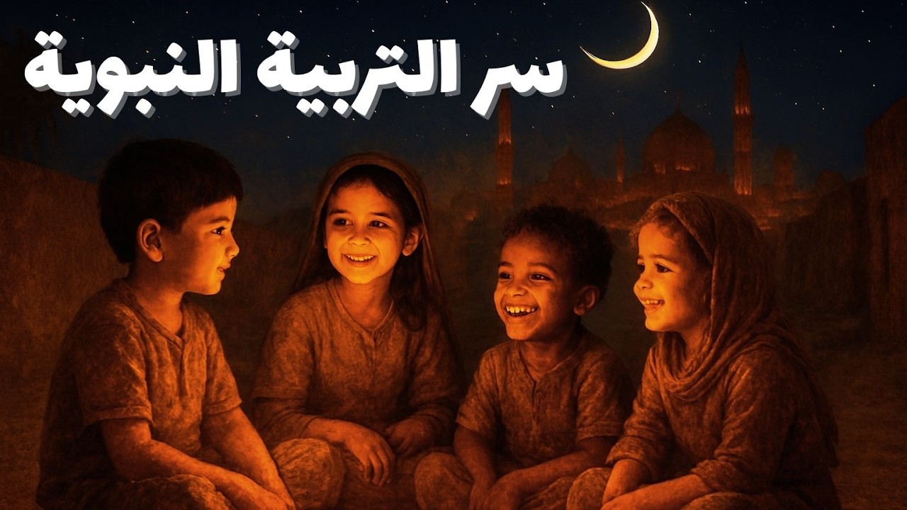 كيف ربّى النبي ﷺ جيلاً غير التاريخ؟ 5 قواعد نبوية تجعل طفلك يسمع كلامك بحب