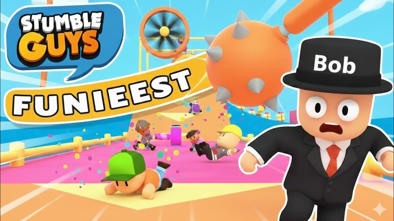 Playing stumble guys funny game 😂