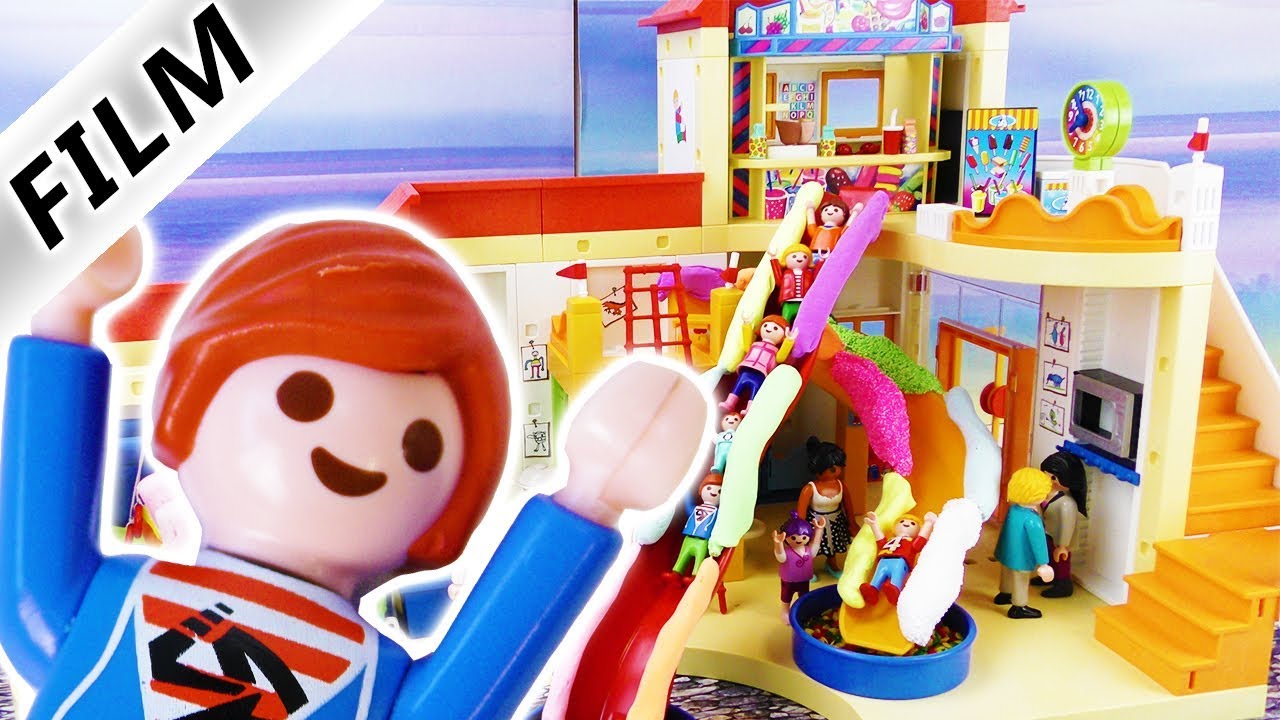 KITA WIRD ZUM FREIZEITPARK! KITA-LAND MIT VIELEN RUTSCHEN! Playmobil Film Deutsch - Familie Vogel