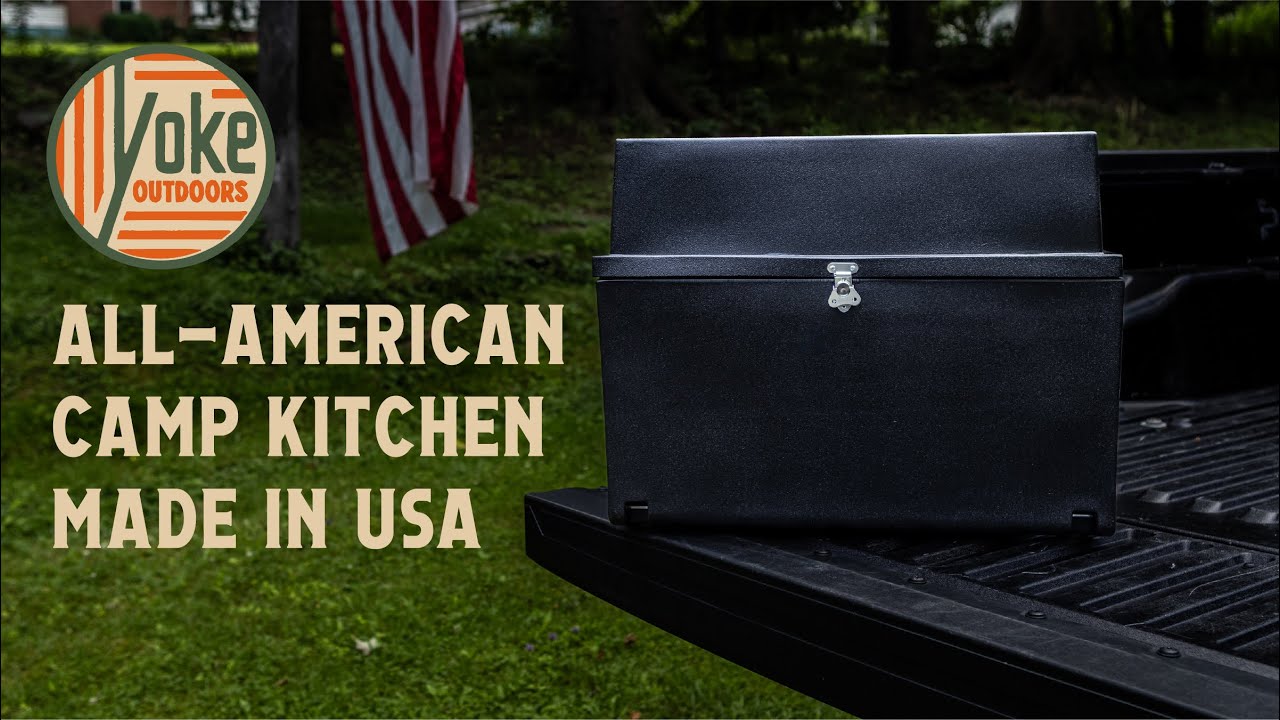 Unboxing The Yoke Outdoors Camp Kitchen | The All-American Camp Kitchen | Made in USA