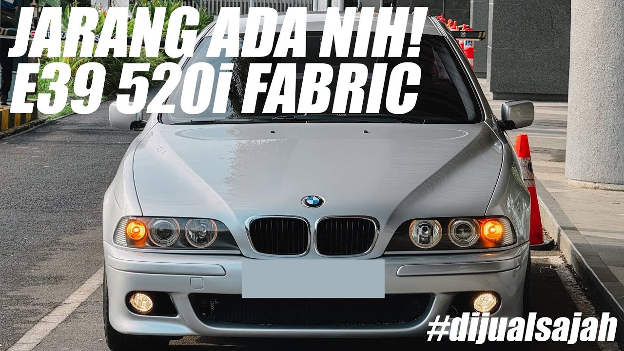 E39 520i FABRIC UTUH 1000% | GURIH KM 75 RIBU TITAN SILVER MESIN M54 BEST ENGINE EVER #dijualsajah