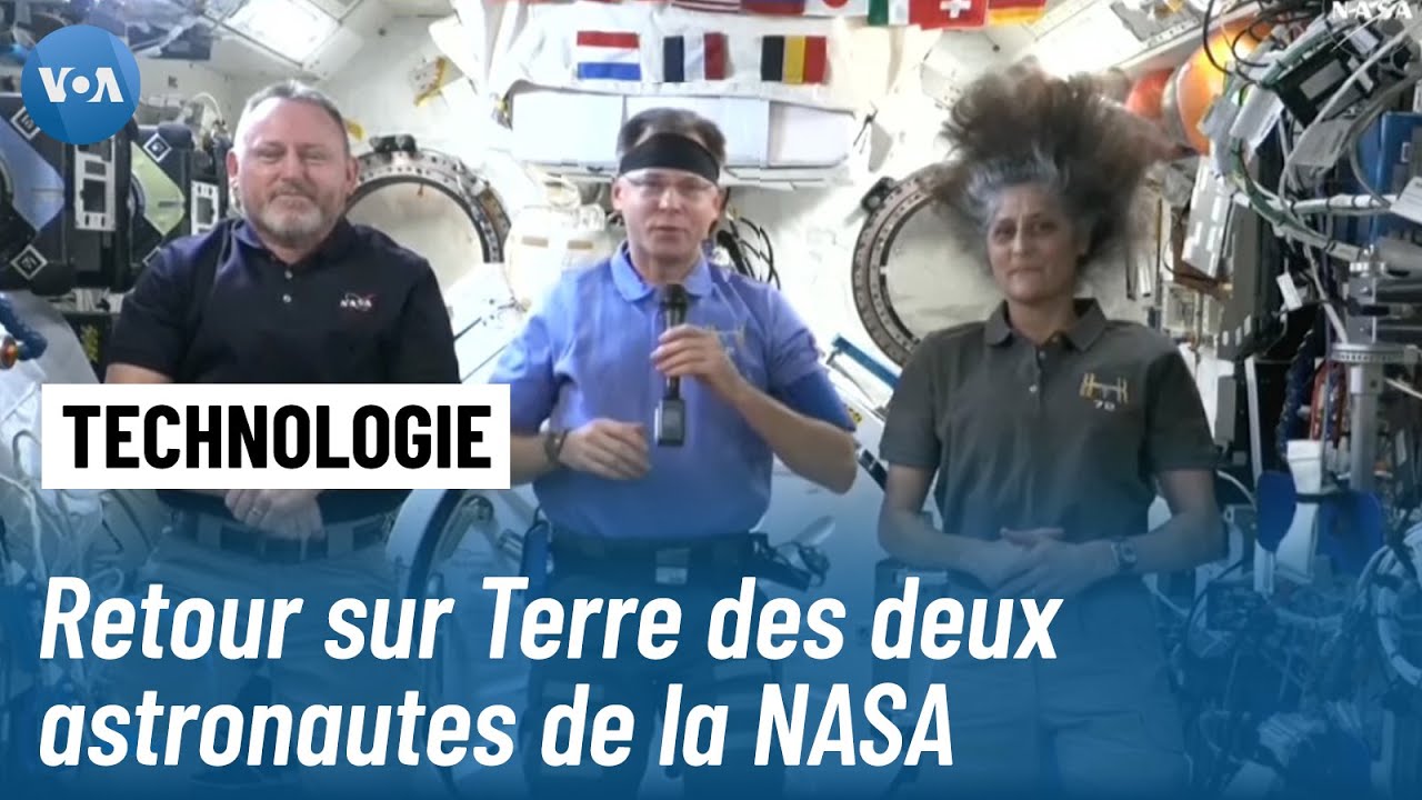 Les astronautes Butch Wilmore et Suni Williams bientôt de retour sur Terre
