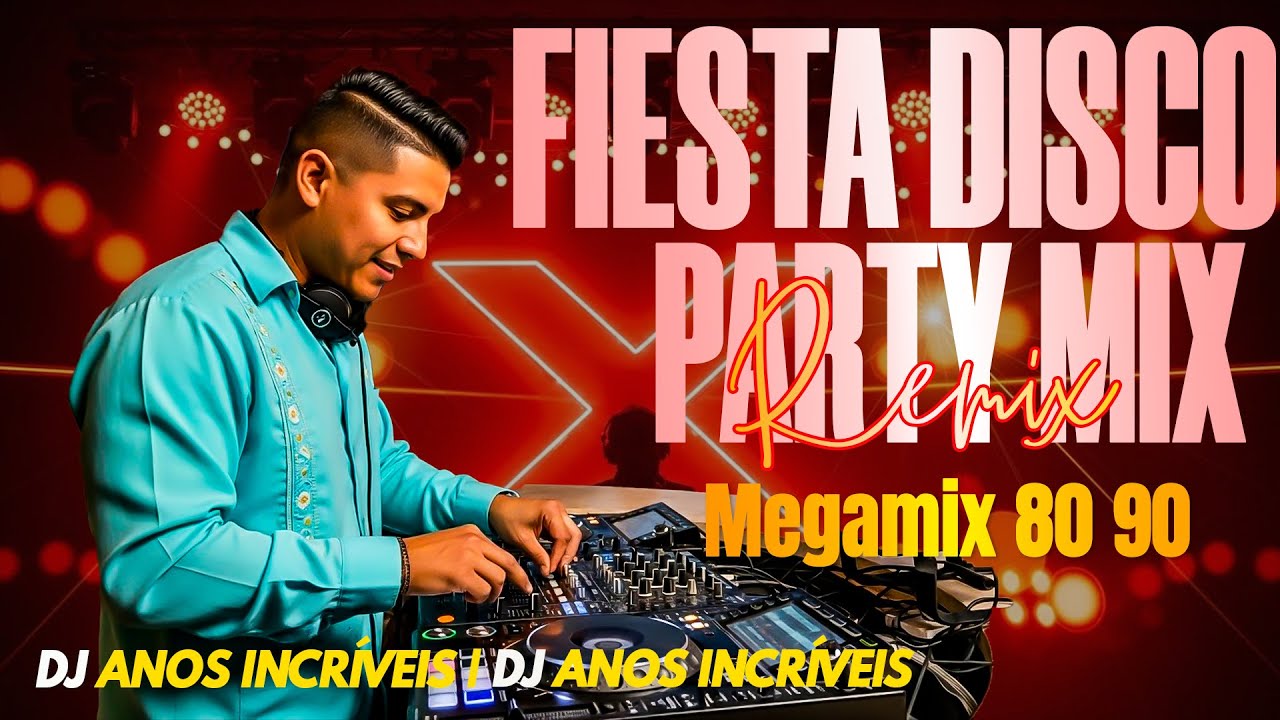 FIESTA RETRO 80s 📀 Megamix de Enganchados para Tu Fiesta - DJ Anos Incríveis