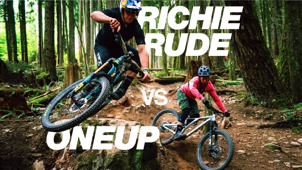 Can a Pro Mountain Biker pass 6 riders on their local trail?