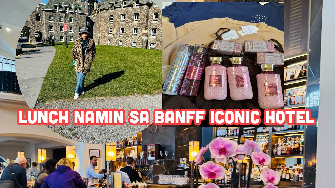 THANKSGIVING 🇨🇦 NAMIN SA BANFF SPRINGS HOTEL, ZARA, SHOPPING HAUL |
