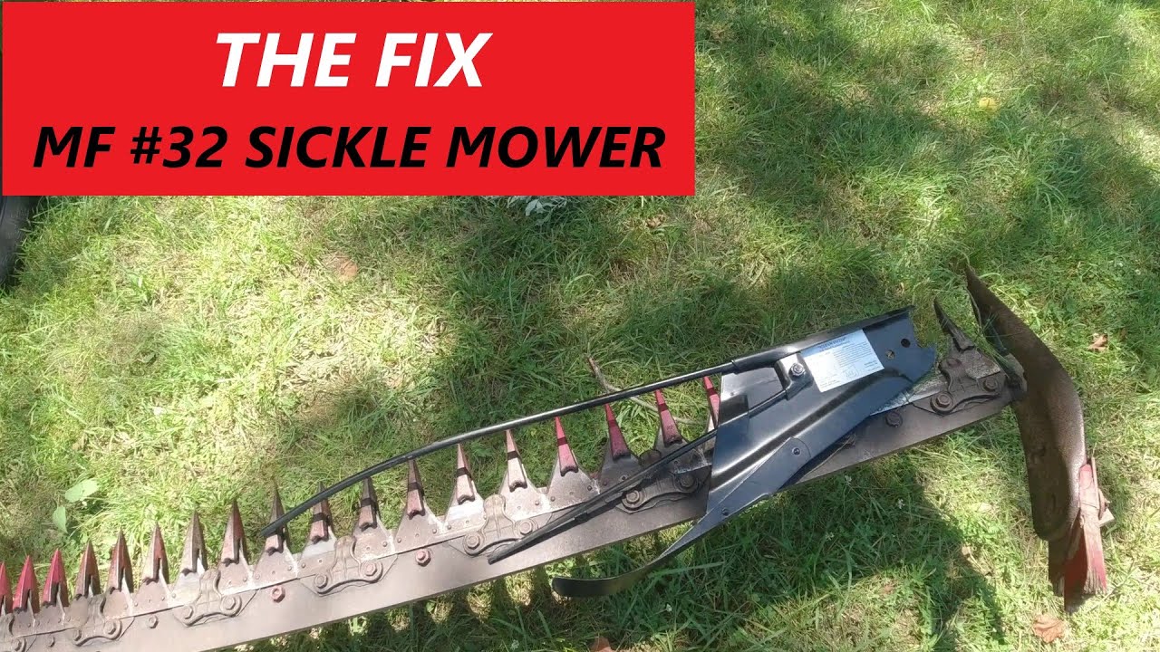 The Fix - MF 32 Sickle Bar Mower - Ready to Cut Hay