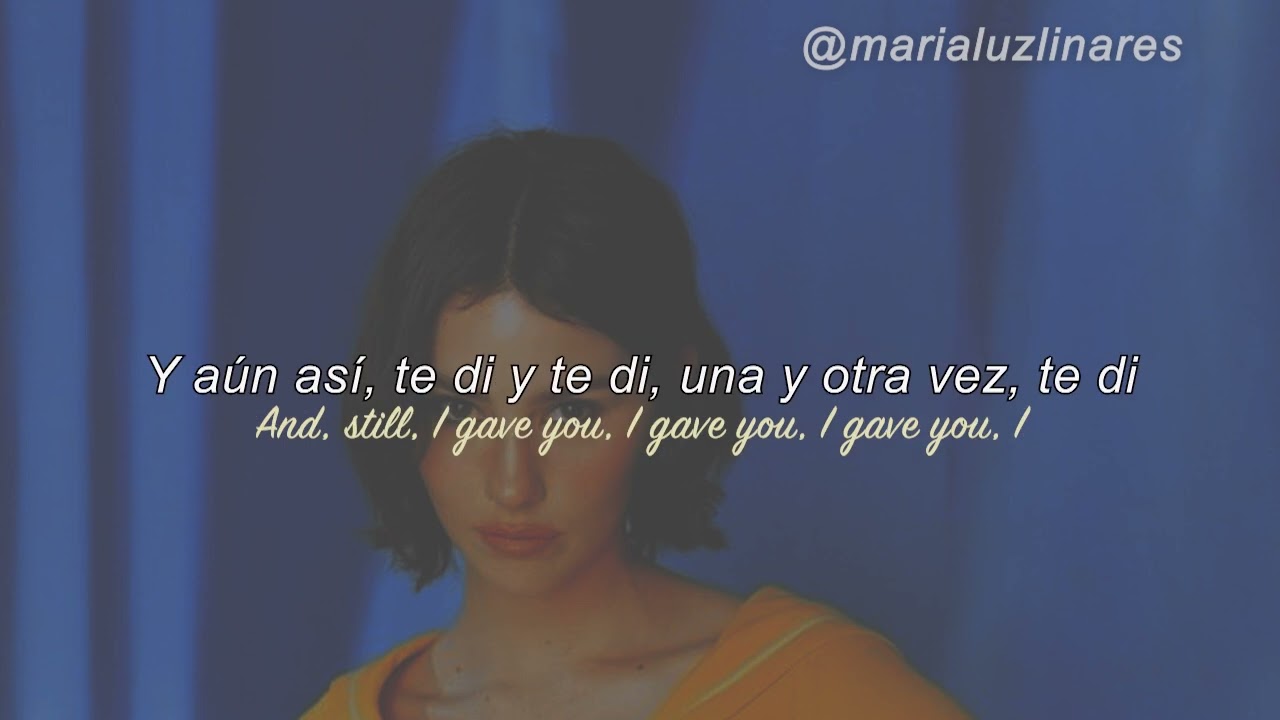 👢 gave you i gave you i - gracie abrams (lyrics/español) 👢