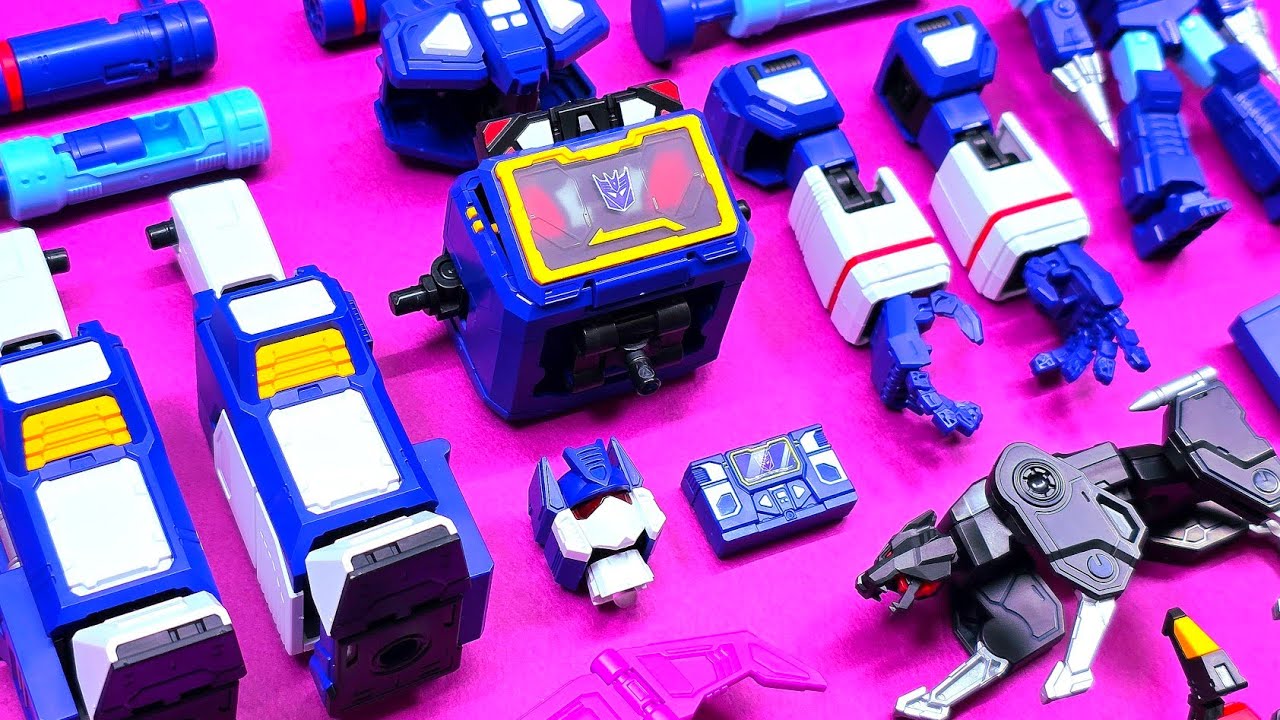 Transformers Build | Soundwave G1 Action Edition 03 | Speed Beat Build | Blokees