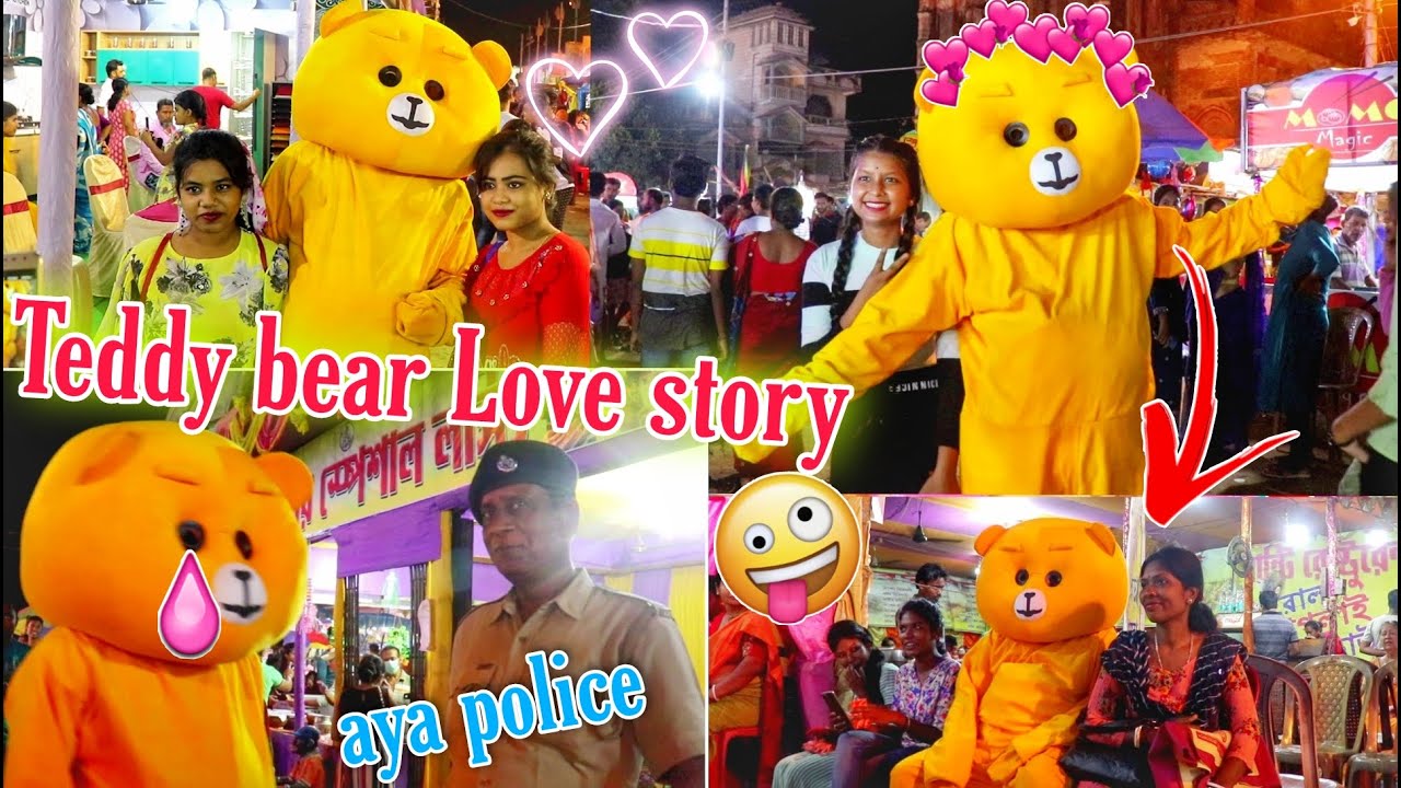 Teddy Bear on Mela Love Story | krishnanagar Barodol mela 2022 | idiotteddy