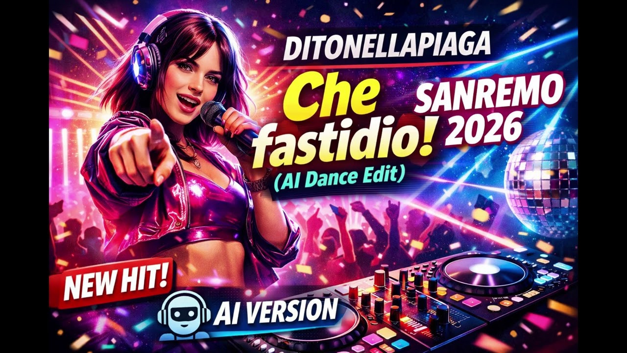 Ditonellapiaga &ndash; Che fastidio! (AI Dance Edit) | Sanremo 2026