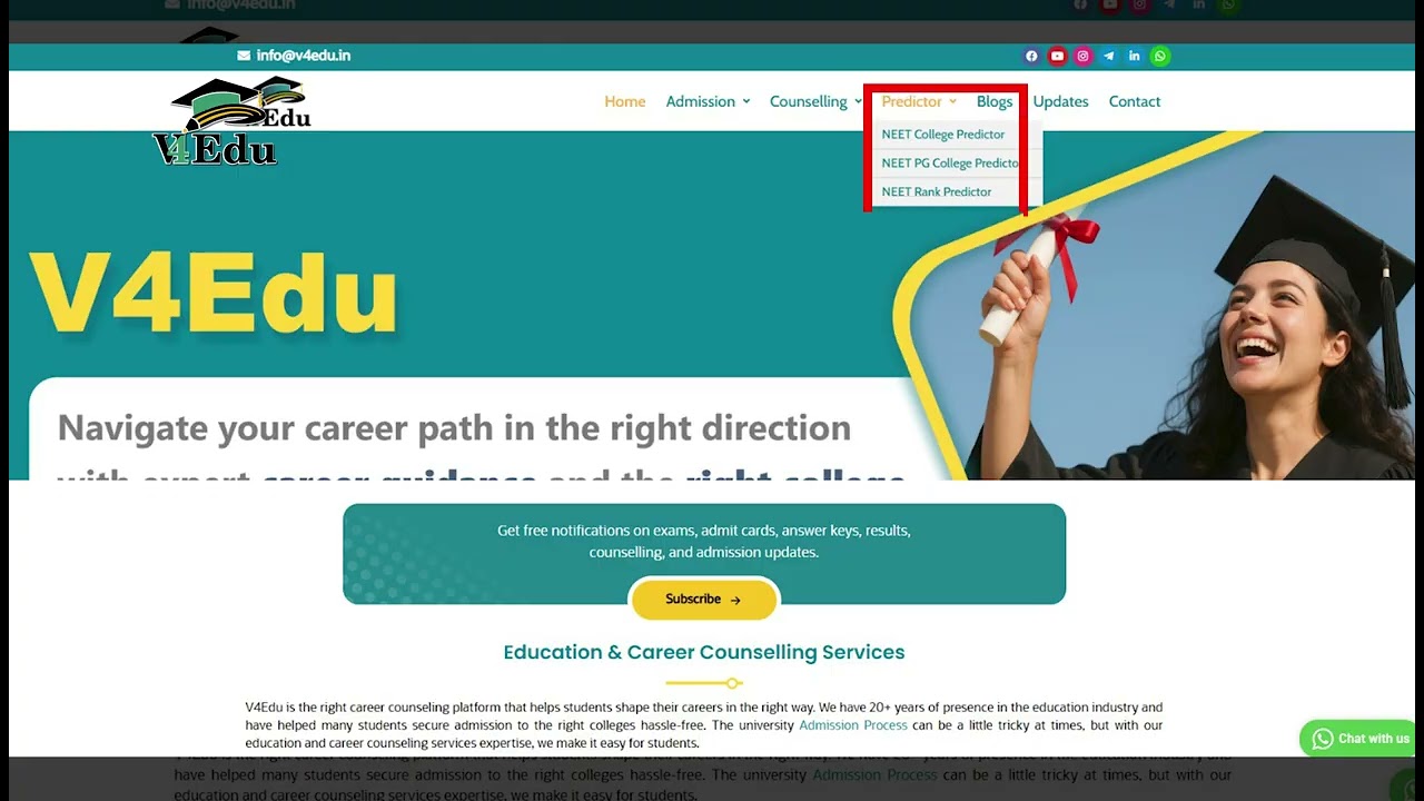 NEET 2026 College Predictor | Find Your Best Medical College!