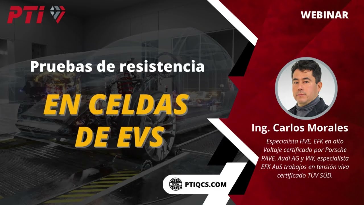 9. Pruebas de resistencia en celdas de EVs