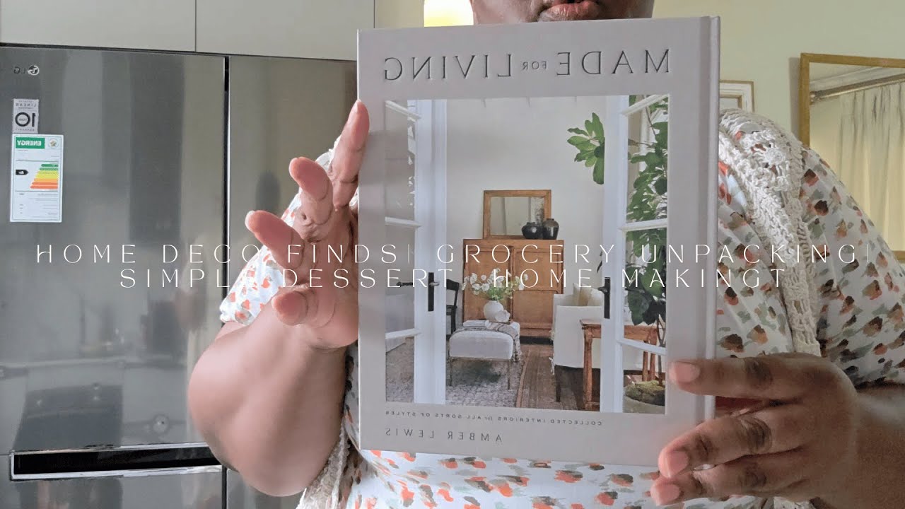 VLOG| HOME DECO FINDS| GROCERY UNPACKING| DESSERT| HOME-MAKING|AMAZON| LOADS OF LIVING| YUPPIECHEF