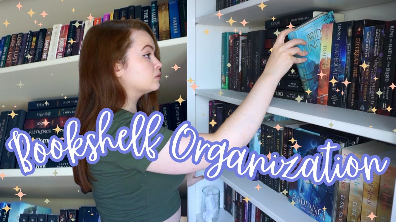 BOOKSHELF REORGANIZATION! 💕 every single romance book I own & bookshelf tour