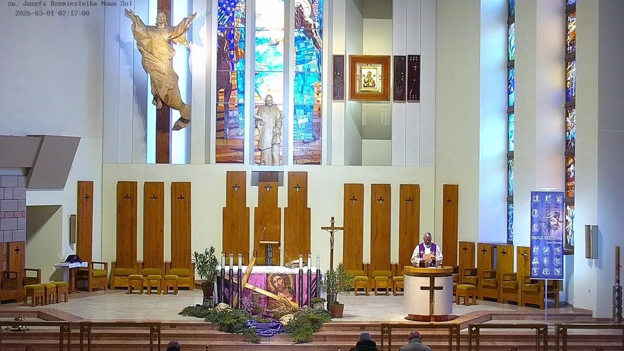 Parafia pw. Św. J&oacute;zefa Rzemieślnika | Nowa S&oacute;l | 2026-02-22 | Pierwsza Niedziela Wielkiego Postu