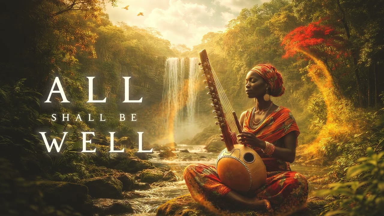 All Shall Be Well | African Ambient Music for Stress Relief & Focus (Kora)