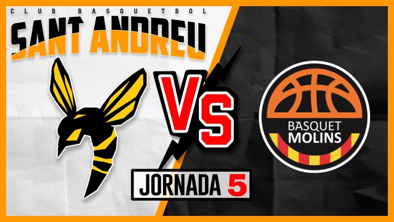 CB SANT ANDREU 🆚 CB MOLINS DE REI || Partido COMPLETO - Jornada 5 || Mi Temporada FLOPPBALL