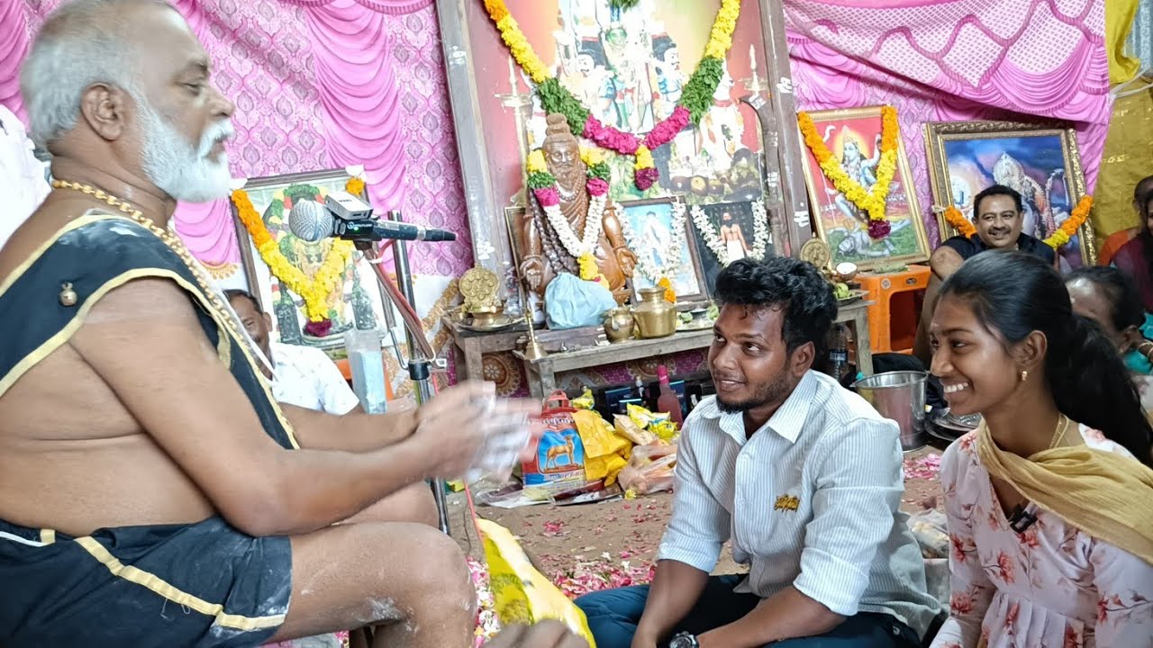 கோட்டில் கேஸ் முடிந்ததால் மகிழ்ச்சியில் பக்தர் புளியரை கருப்பசாமி அருள் வாக்கு