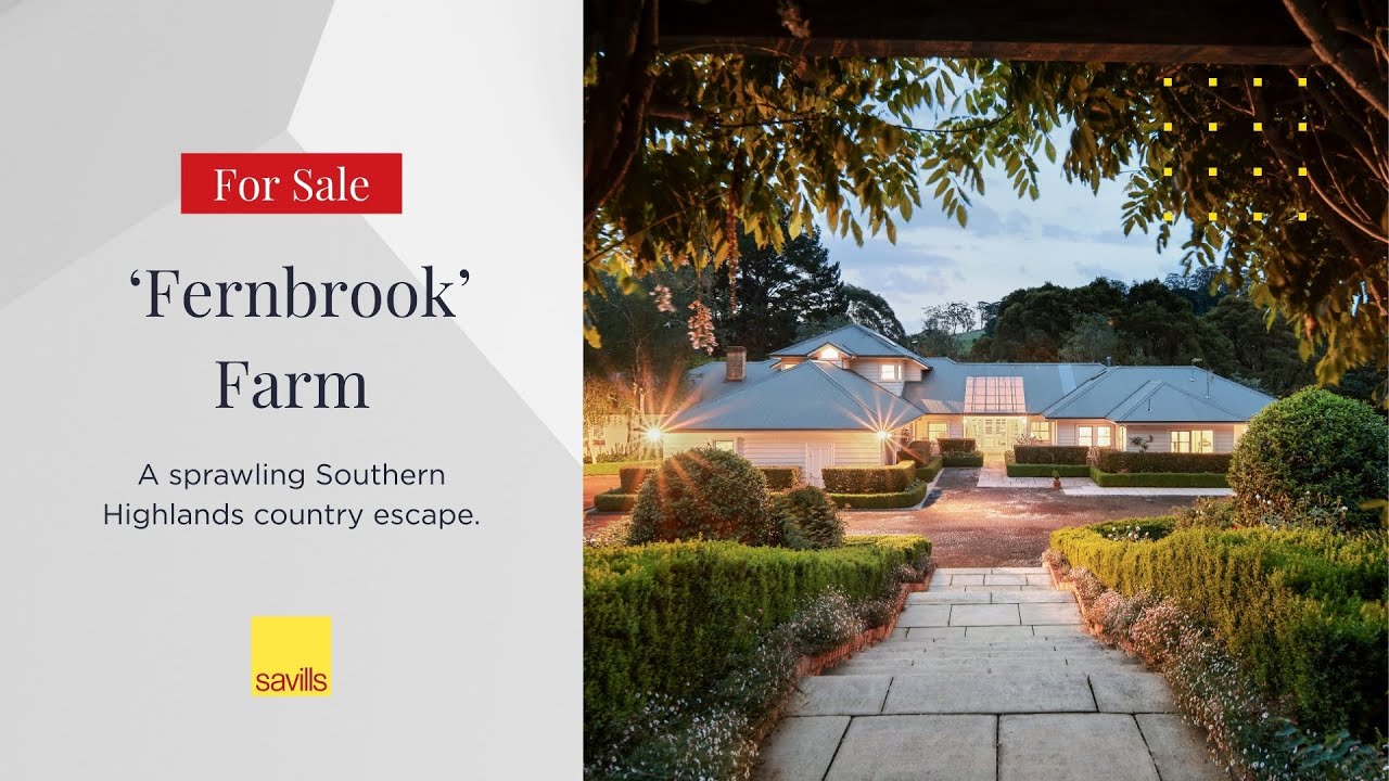 ‘Fernbrook’ Farm: A sprawling Southern Highlands country escape.
