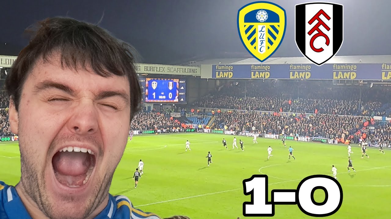 LEEDS SCORE 91ST MINUTE WINNER! Leeds United 1-0 Fulham!