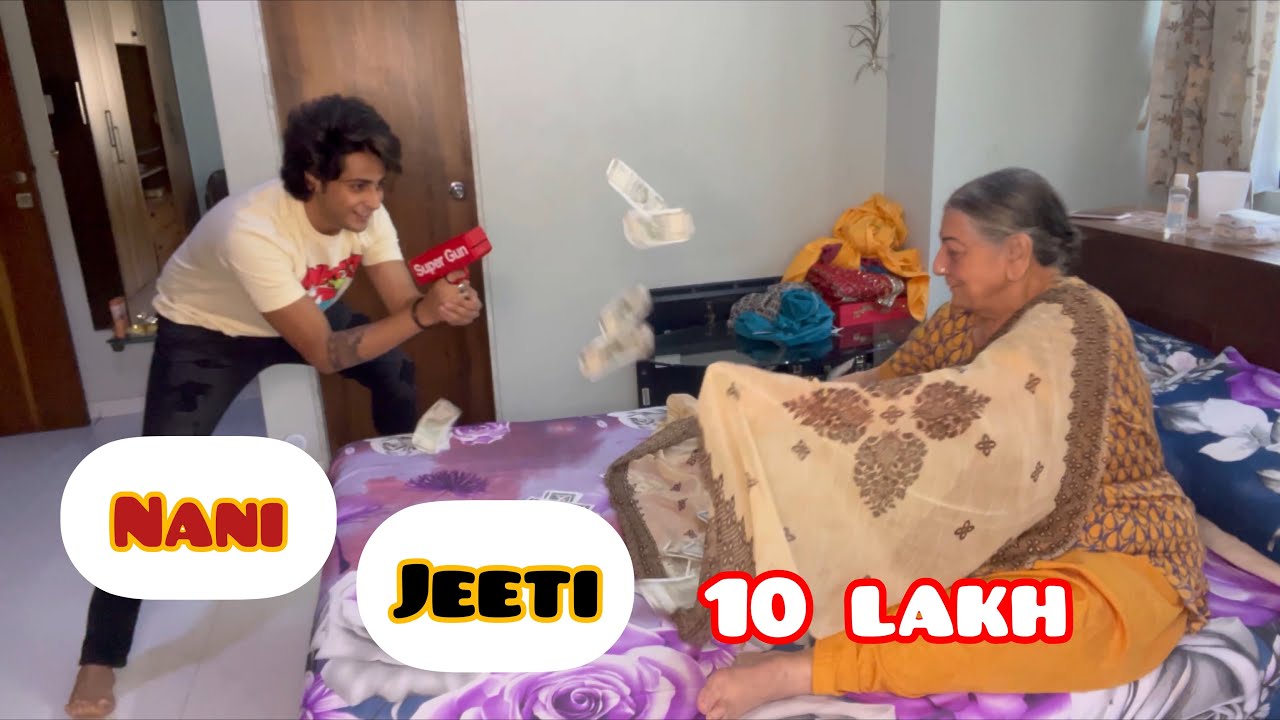 10 lakh jeeti nani 💰💰💰😍😭😭