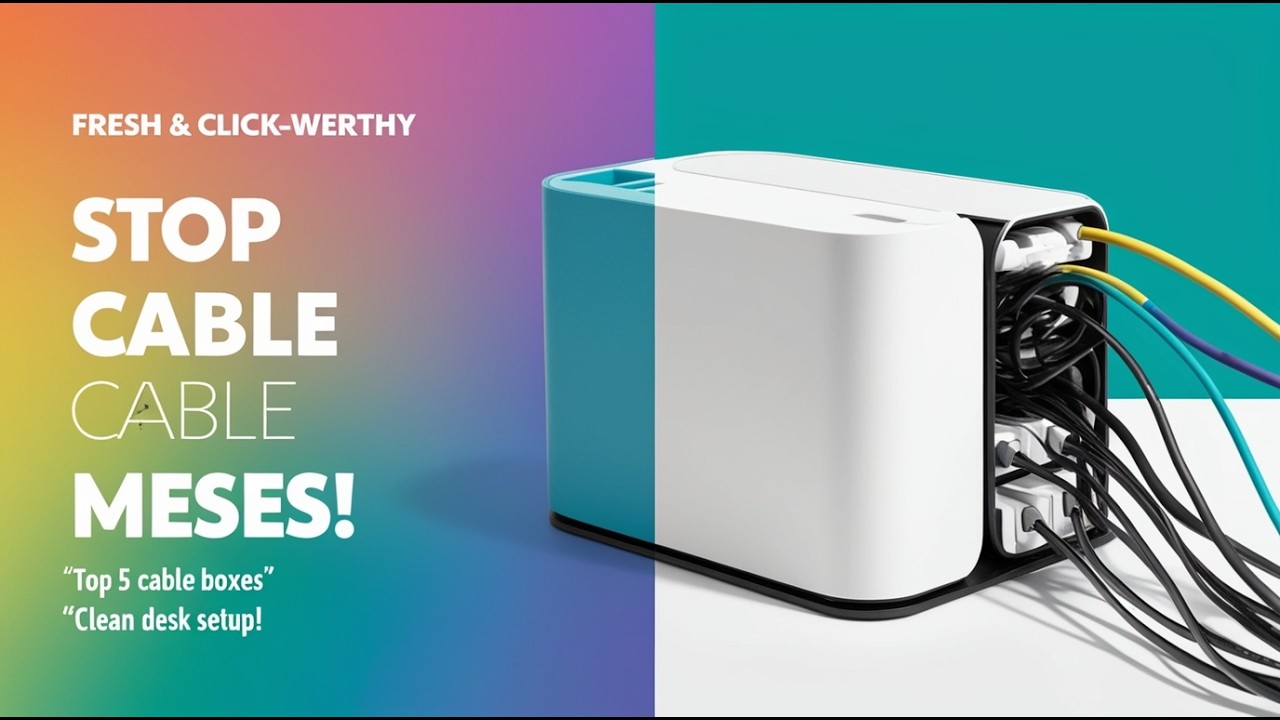 Top 5 Best Cable Management Box in 2026 | Hide Messy Cords Instantly