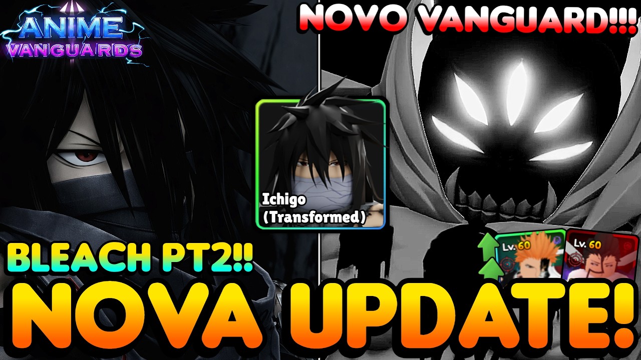 MAIS UM VANGUARD CHEGANDO! NOVO ICHIGO VANGUARD, AIZEN, E PARTE 2 DE BLEACH NO ANIME VANGUARDS!!
