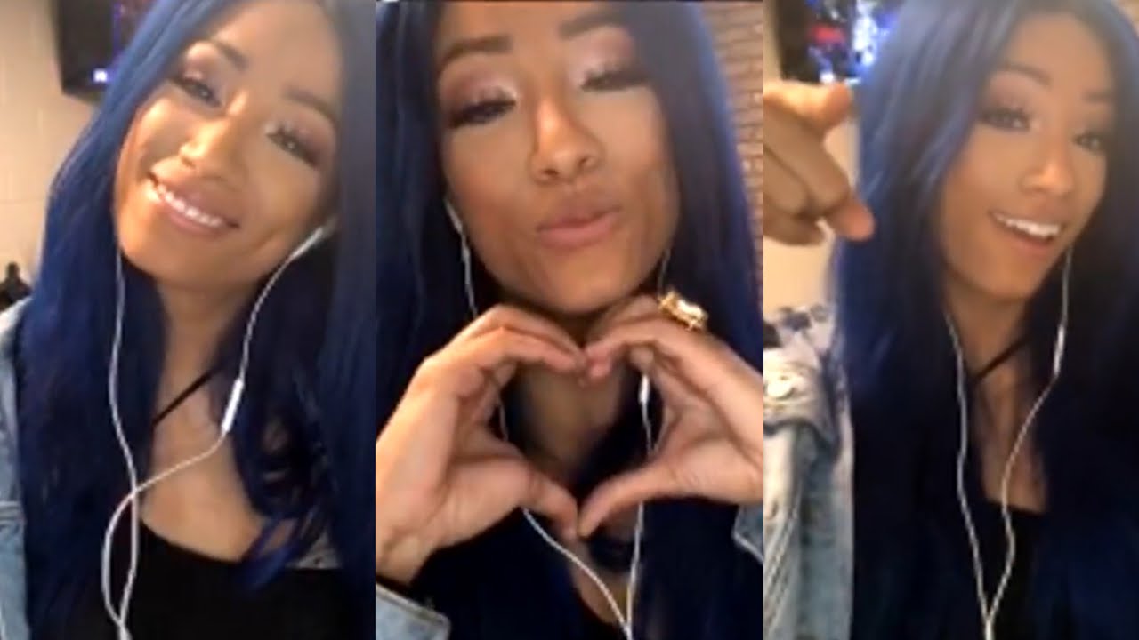 Sasha Banks’ IG Live interview with WWE Germany ProSieben MAXX 12/11/20