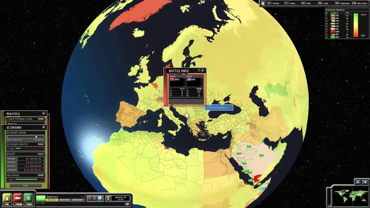Superpower 2 - Realistic Djibouti #1