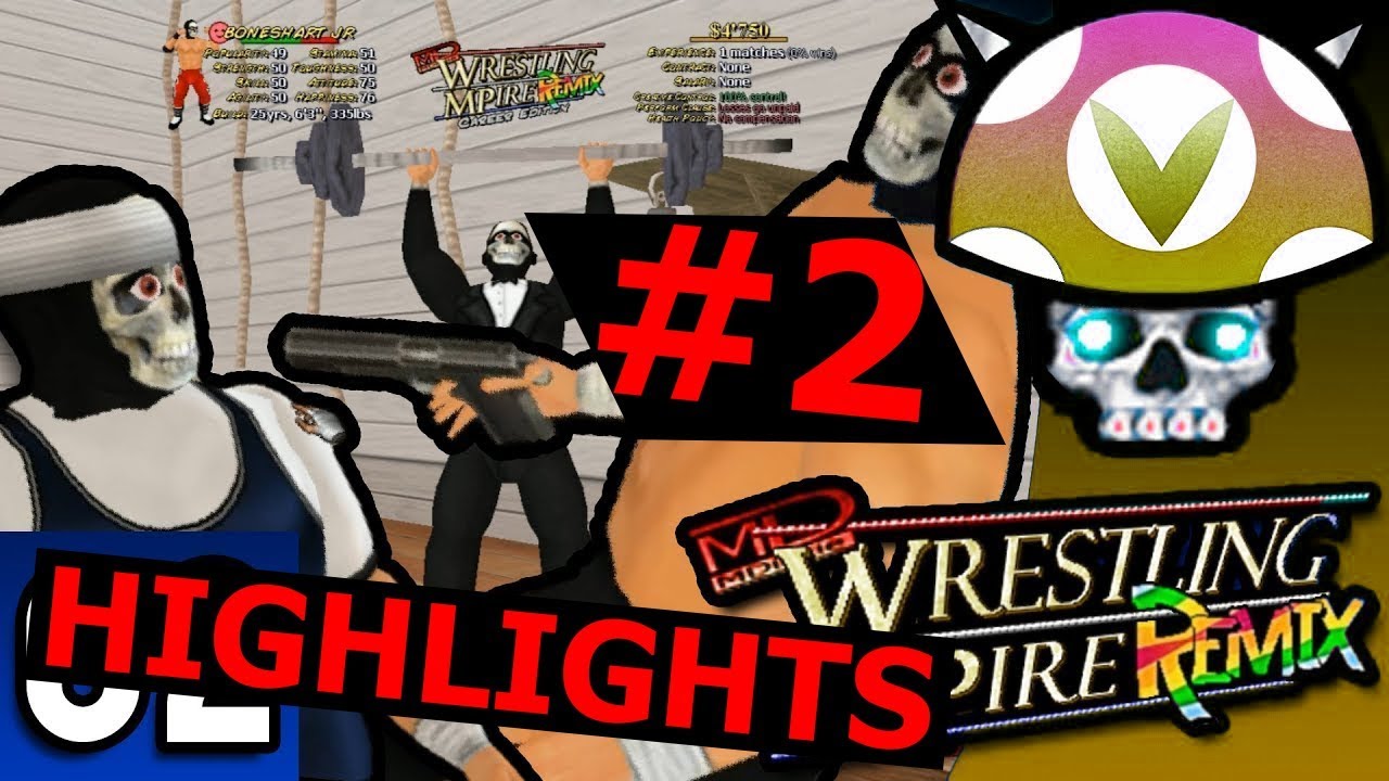 [Vinesauce] Joel - Wrestling MPire HIGHLIGHTS #2