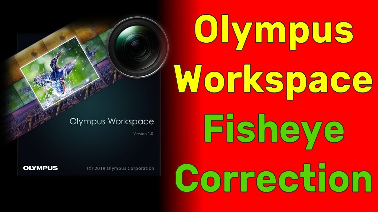 Olympus Workspace Fisheye Correction Tutorial for Any Lens ep.175