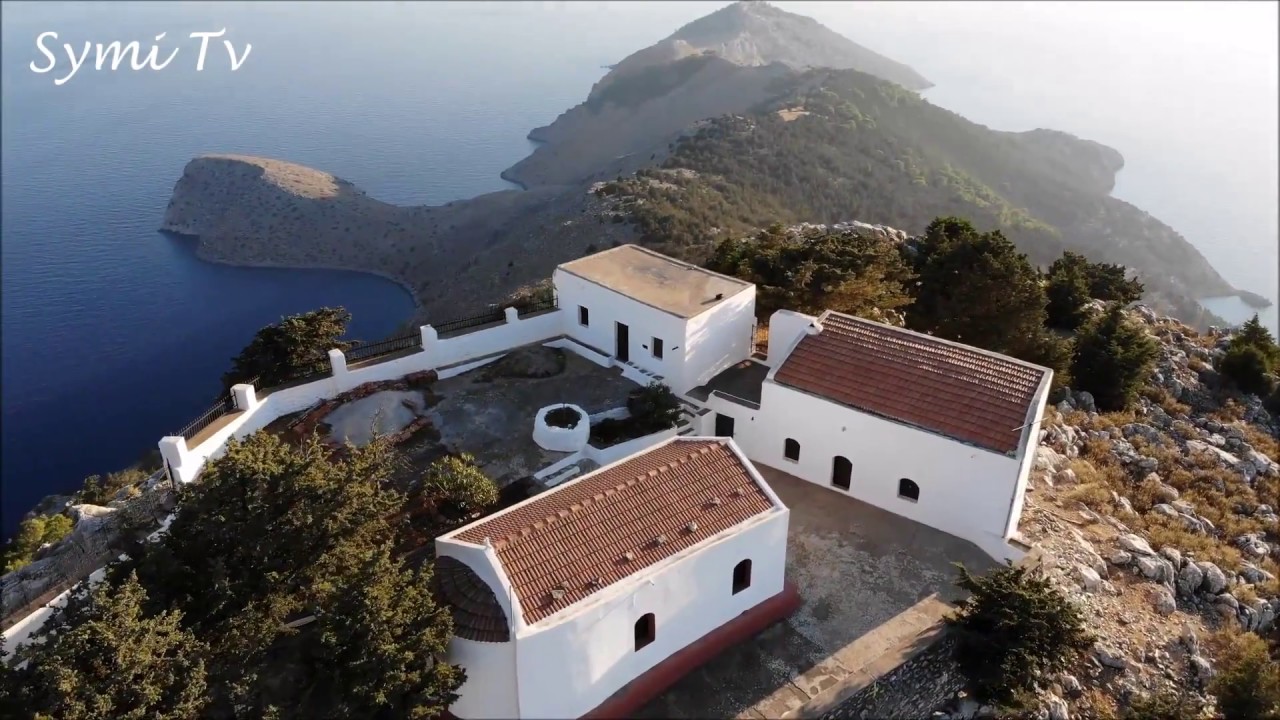 Αγ. Προκόπης Σταυρός του πολέμου Σύμη - Symi Mountains & Forest