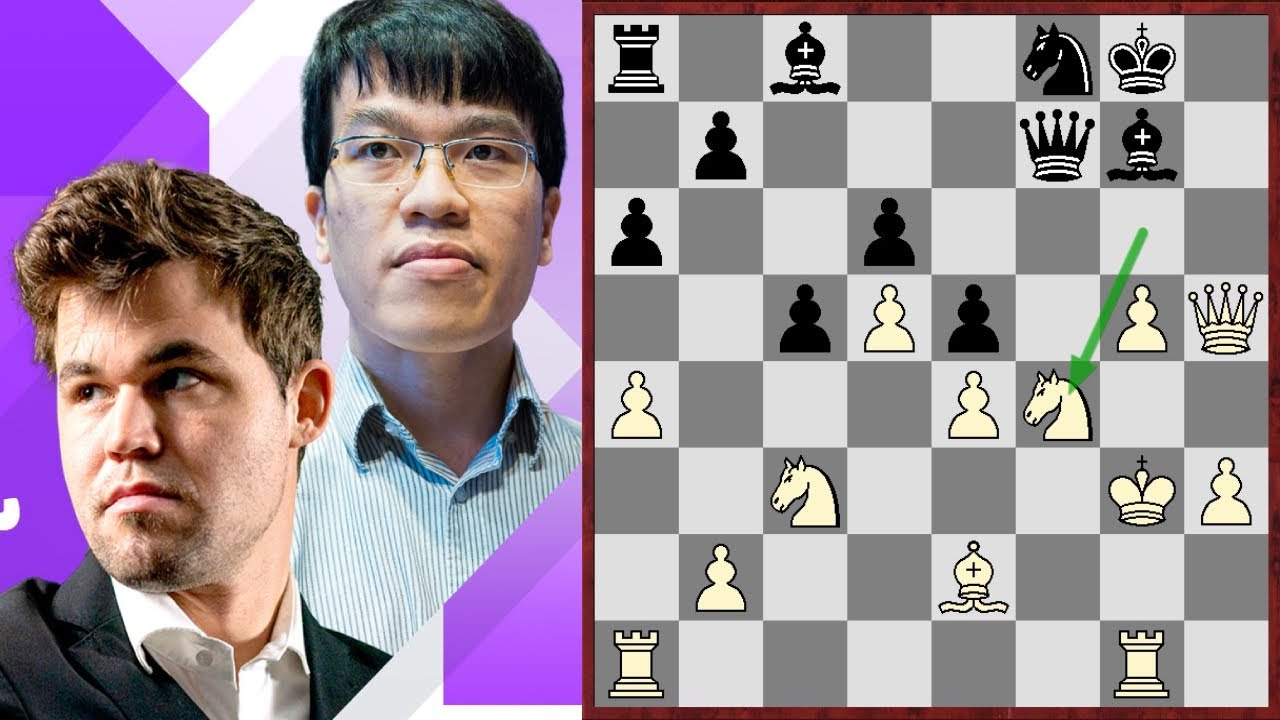 Quang Liêm gây chấn động thế giới đánh bại vua cờ Magnus Carlsen