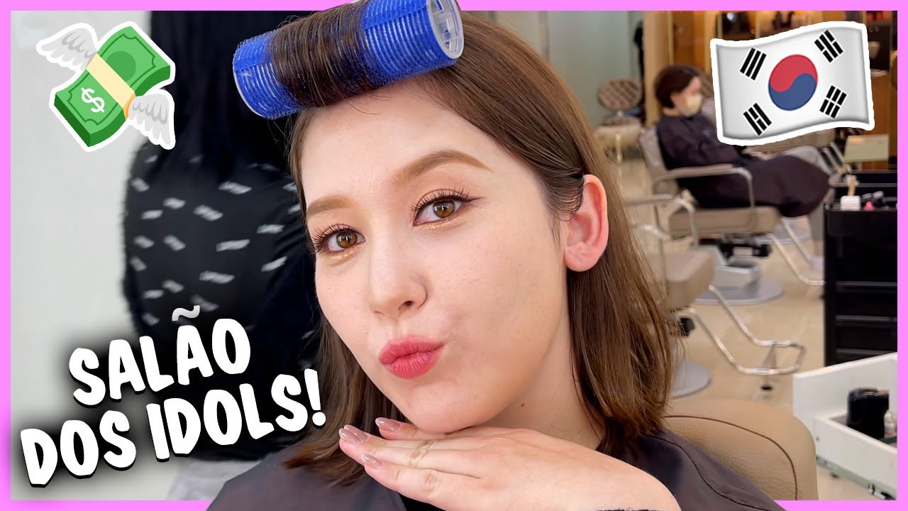 ✨ Fiz uma TRANSFORMAÇÃO no SALÃO DA COREIA!