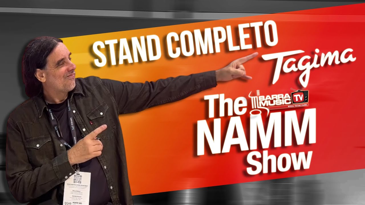 GUITARRAS PARA OS ESTADOS UNIDOS! | STAND TAGIMA NAMM 2026 | com Beto Laureano