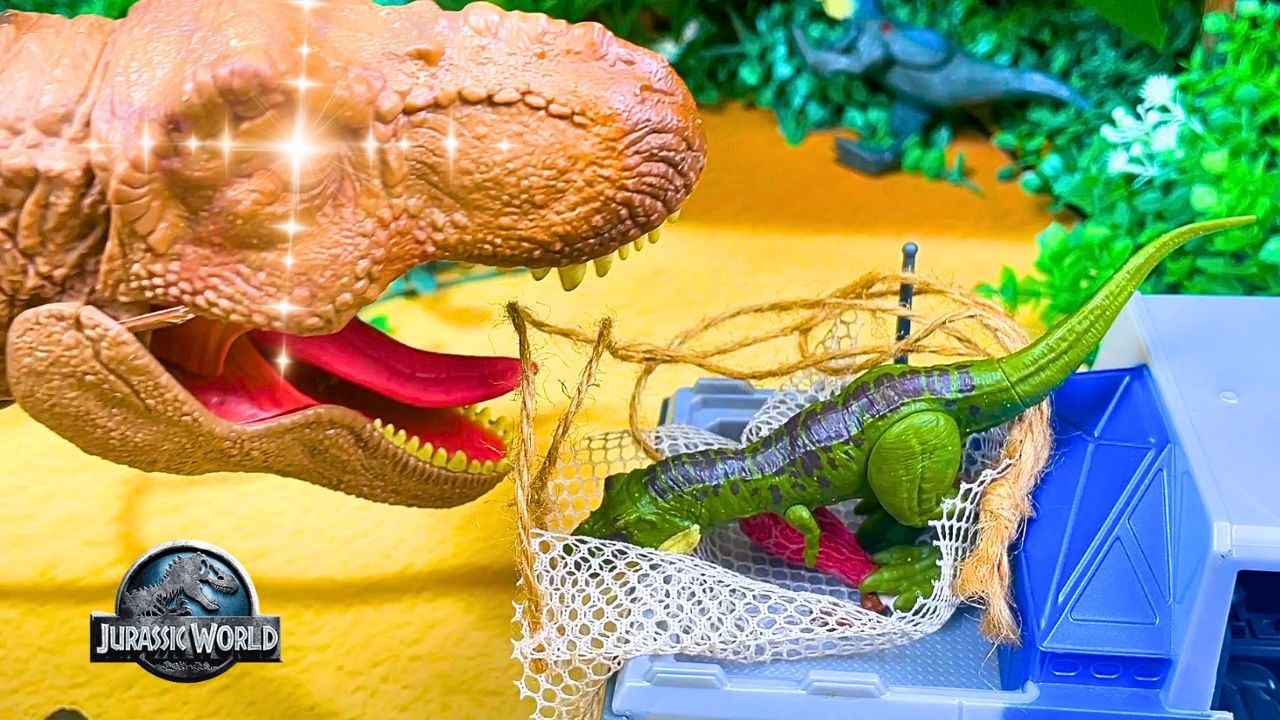 🦖 T-Rex vs Indominus Rex | Jurassic Fan Film 🔥 Dinosaur Showdown in the Heart of the City!