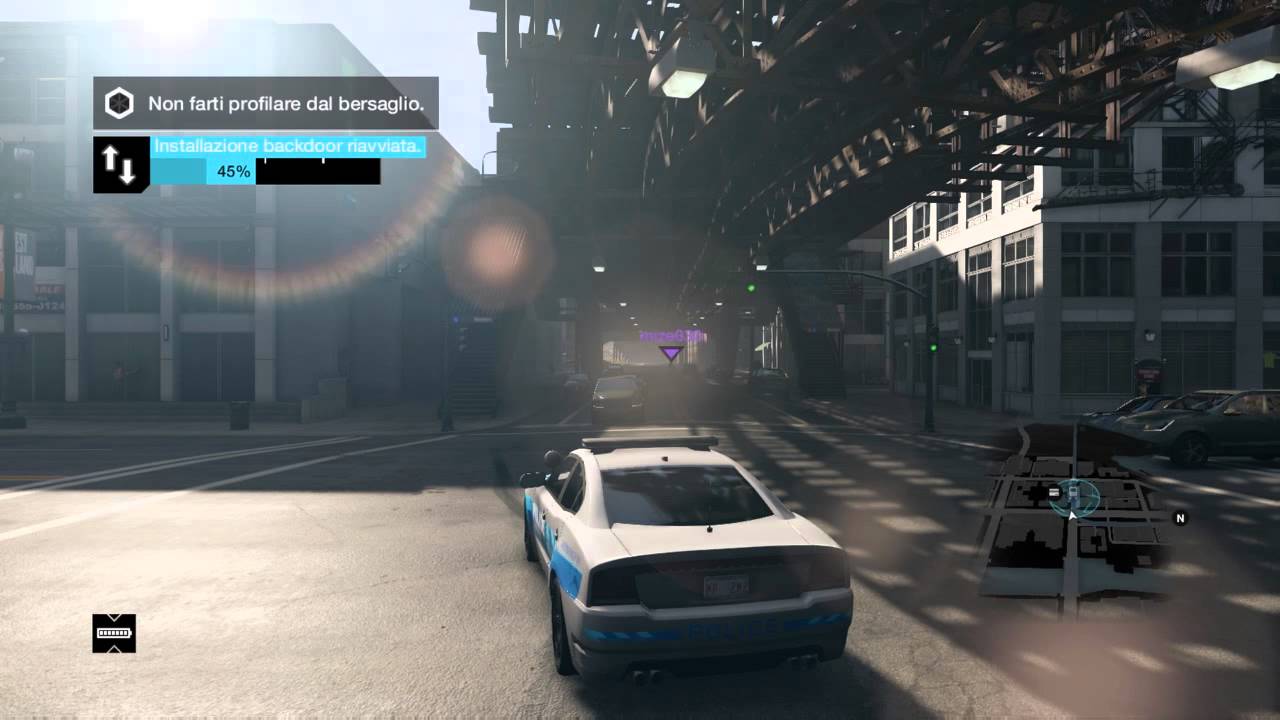 Watch Dogs&trade; online hacking: hacked from his car