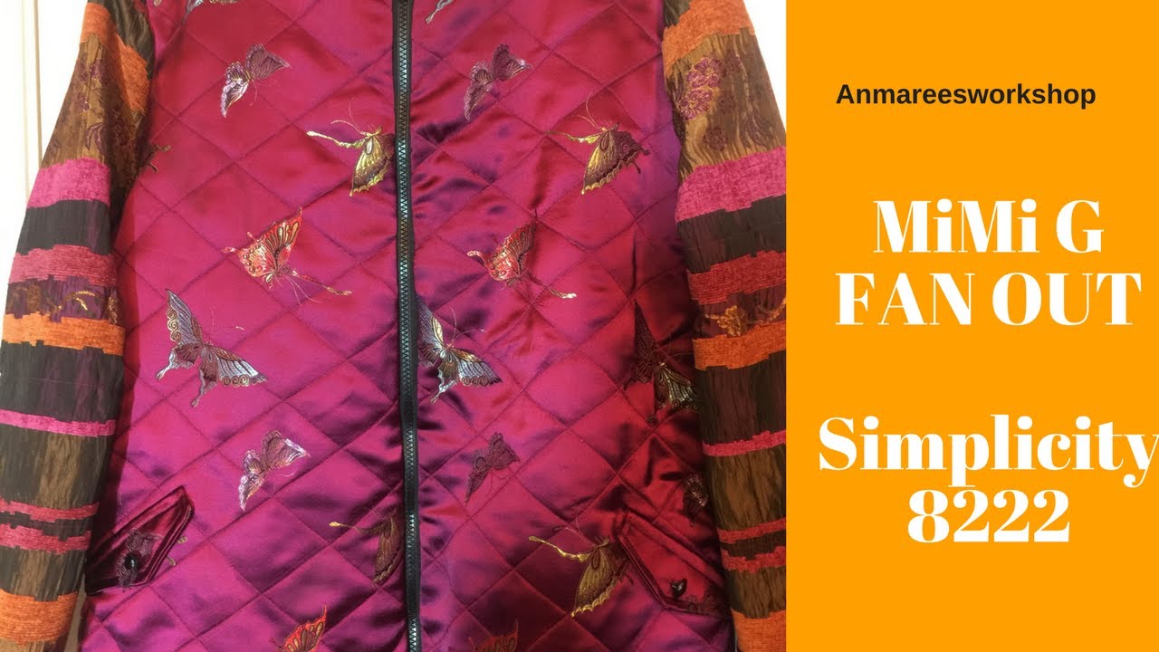 Mimi G Fan Out: Simplicity pattern 8222